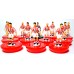 Subbuteo Andrew Table Soccer Olympiacos 1998-99 on Classic Hasbro Bases
